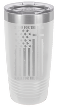 Load image into Gallery viewer, Stand For The Flag - 20oz Tumbler
