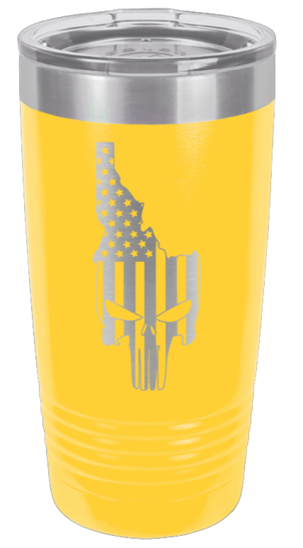 Idaho Punisher Flag - 20oz Tumbler