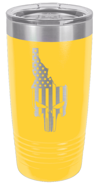 Idaho Punisher Flag - 20oz Tumbler