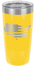 Load image into Gallery viewer, USA Flag Cutout - 20oz Tumbler

