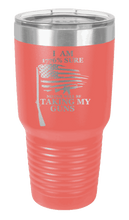 Load image into Gallery viewer, 1776% Sure No One Will Be Taking My Guns Laser Engraved  (Etched) Tumbler
