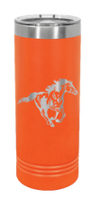 Load image into Gallery viewer, Horse 3 Laser Engraved Skinny Tumbler (Etched)
