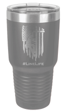 Load image into Gallery viewer, Line Life Laser Engraved Tumbler (Etched)
