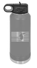 Load image into Gallery viewer, Eagle Flag 1 Laser Engraved Water Bottle (Etched)
