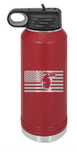 Load image into Gallery viewer, Eagle Flag 1 Laser Engraved Water Bottle (Etched)
