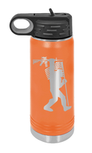 Load image into Gallery viewer, Squatch AR Flag Laser Engraved Water Bottle (Etched)
