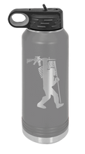 Load image into Gallery viewer, Squatch AR Flag Laser Engraved Water Bottle (Etched)
