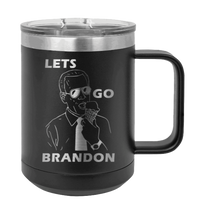 Load image into Gallery viewer, Let&#39;s Go Brandon Laser Engraved (Etched) Mug
