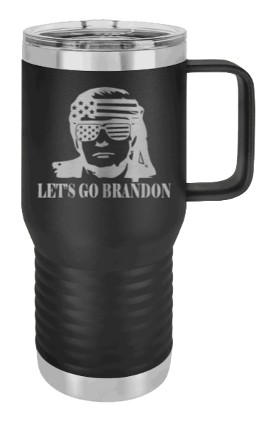 Trump Let's Go Brandon Laser Engraved Mug (Etched)