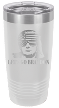 Load image into Gallery viewer, Trump Let&#39;s Go Brandon Laser Engraved Tumbler
