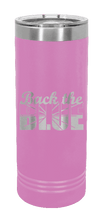 Load image into Gallery viewer, Back The Blue Flag Laser Engraved Skinny Tumbler (Etched)
