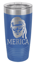 Load image into Gallery viewer, Abe &#39;Merica Tumbler Laser Engraved Tumbler (Etched)
