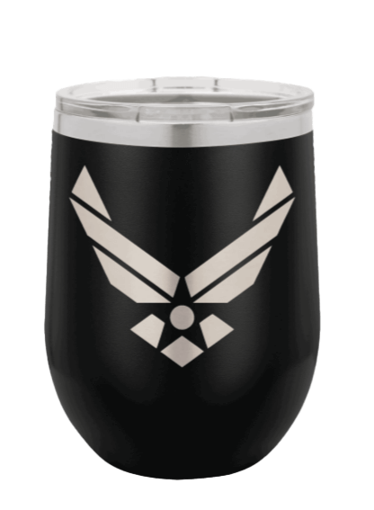 Air Force Laser Engraved Wine Tumbler (Etched)