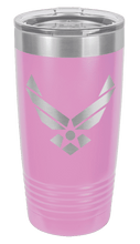 Load image into Gallery viewer, Air Force Laser Engraved Tumbler (Etched)
