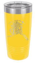 Load image into Gallery viewer, Alaska - Home Is Where the Heart is Laser Engraved Tumbler (Etched)
