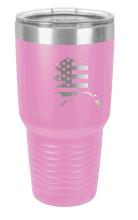 Load image into Gallery viewer, Alaska State American Flag Laser Engraved Tumbler (Etched)
