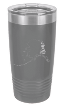 Load image into Gallery viewer, Alaska Home Laser Engraved Tumbler (Etched)
