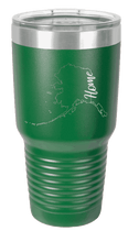 Load image into Gallery viewer, Alaska Home Laser Engraved Tumbler (Etched)
