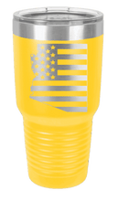 Load image into Gallery viewer, Arizona State American Flag Laser Engraved Tumbler (Etched)
