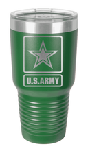 Load image into Gallery viewer, U.S. Army Laser Engraved Tumbler (Etched)

