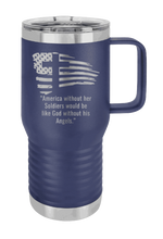 Load image into Gallery viewer, Soldiers and Angels Laser Engraved Mug (Etched)
