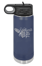Load image into Gallery viewer, Bee Humble Laser Engraved Water Bottle (Etched)
