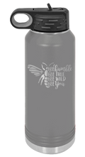 Load image into Gallery viewer, Bee Humble Laser Engraved Water Bottle (Etched)
