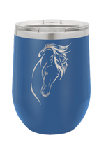 Load image into Gallery viewer, Horse 2 Laser Engraved Wine Tumbler (Etched)
