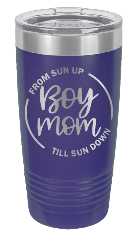 #Momlife Mom Purple 20oz Tumbler