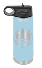 Load image into Gallery viewer, Can&#39;t Work Arms in a Cast Laser Engraved Water Bottle (Etched)
