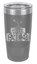 Load image into Gallery viewer, Cheerleader Design Laser Engraved Tumbler (Etched)*
