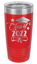 Load image into Gallery viewer, Class of 2022 Laser Engraved Tumbler (Etched)
