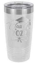 Load image into Gallery viewer, Class of 2022 Laser Engraved Tumbler (Etched)

