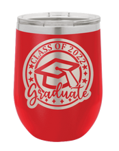 Load image into Gallery viewer, Class of 2022 Graduate 1 Laser Engraved Wine Tumbler (Etched)
