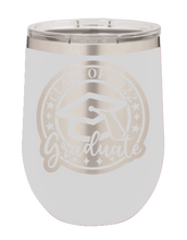 Load image into Gallery viewer, Class of 2022 Graduate 1 Laser Engraved Wine Tumbler (Etched)
