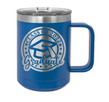 Load image into Gallery viewer, Class Of 2022 Graduate 1 Laser Engraved  Mug (Etched)
