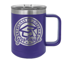 Load image into Gallery viewer, Class Of 2022 Graduate 1 Laser Engraved  Mug (Etched)
