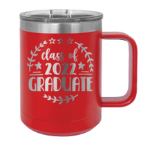 Load image into Gallery viewer, Class Of 2022 Graduate 3 Laser Engraved  Mug (Etched)
