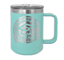 Load image into Gallery viewer, Class Of 2022 Graduate 1 Laser Engraved  Mug (Etched)
