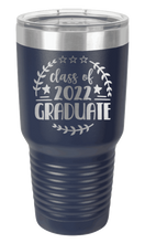 Load image into Gallery viewer, Class of 2022 Graduate 3 Laser Engraved Tumbler (Etched)
