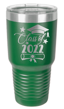 Load image into Gallery viewer, Class of 2022 Laser Engraved Tumbler (Etched)
