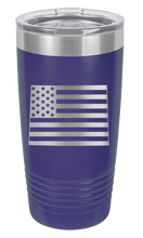 Load image into Gallery viewer, Colorado State American Flag Laser Engraved Tumbler (Etched)
