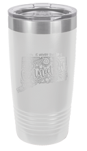 Load image into Gallery viewer, Connecticut - Home Is Where the Heart is Laser Engraved Tumbler (Etched)
