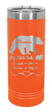 Load image into Gallery viewer, My Little Cubs Laser Engraved Skinny Tumbler (Etched)

