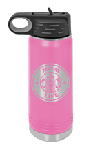 Load image into Gallery viewer, Mom Life Laser Engraved Water Bottle (Etched)
