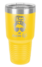 Load image into Gallery viewer, #MomLife Laser Engraved Tumbler (Etched)
