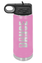 Load image into Gallery viewer, Dance Laser Engraved Water Bottle (Etched)
