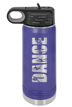 Load image into Gallery viewer, Dance Laser Engraved Water Bottle (Etched)
