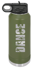 Load image into Gallery viewer, Dance Laser Engraved Water Bottle (Etched)
