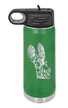 Load image into Gallery viewer, Donkey Laser Engraved Water Bottle (Etched)
